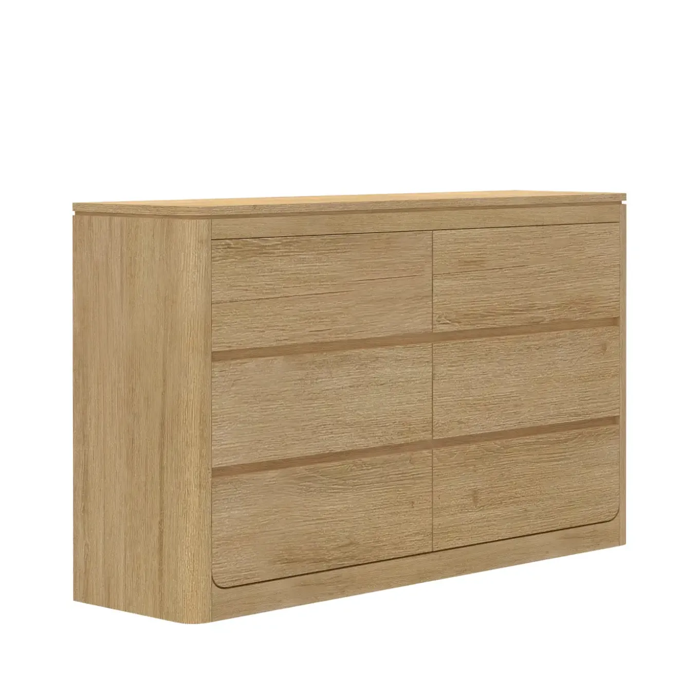 Aiden California King Bed, Dresser, Mirror, Night Stand