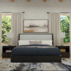 Aiden King Bed, Dresser, Mirror, Night Stand