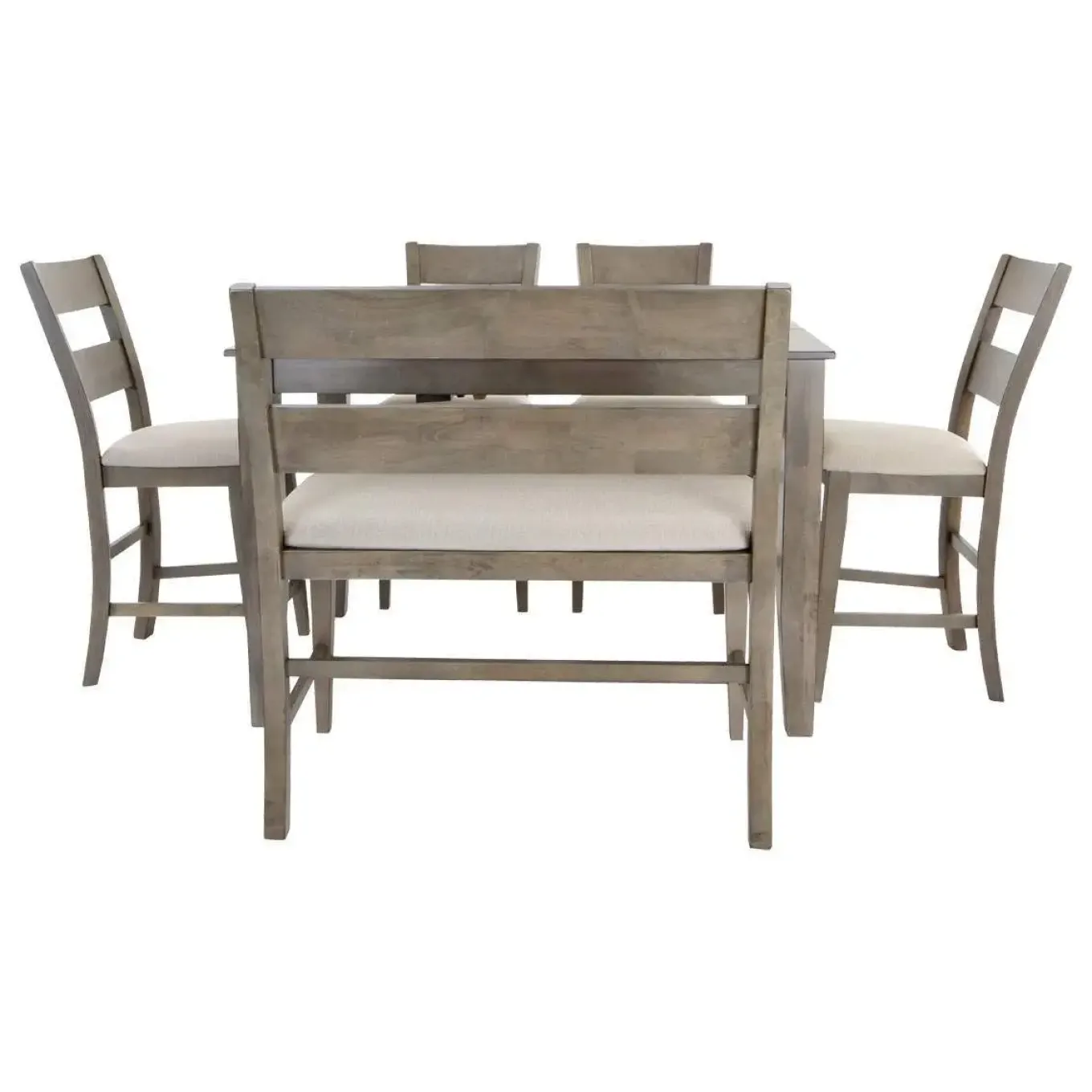 Alamo Counter Height Dining Set-Gray
