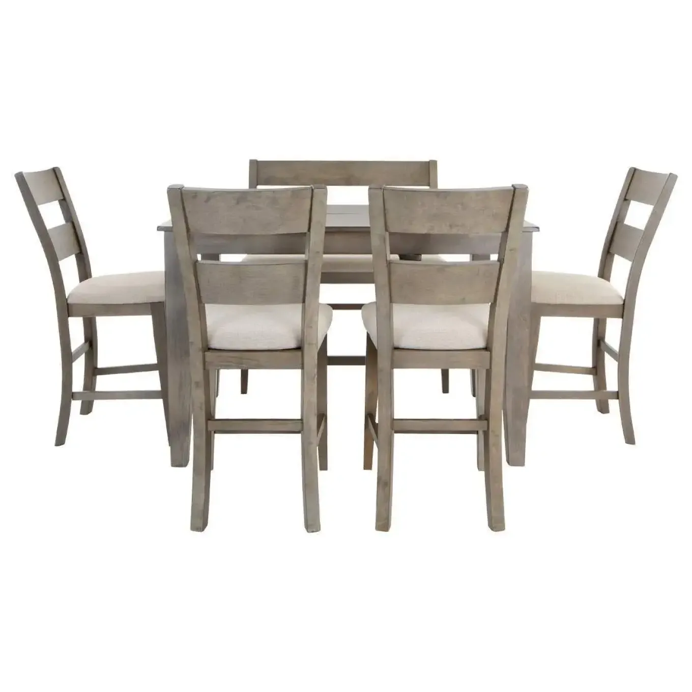Alamo Counter Height Dining Set-Gray
