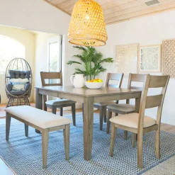 Alamo Dining Set-Gray