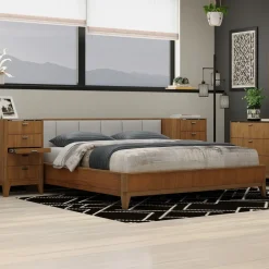 Amalie Eastern King Wall Bed With 2 Piers