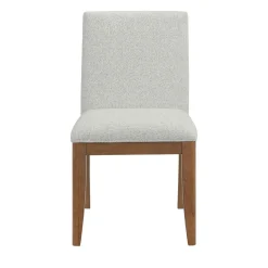Amalie 5pc: Dining Table And 4 Upholstered Chairs