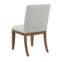 Amalie 5pc: Dining Table And 4 Upholstered Chairs