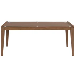 Amalie 5pc: Dining Table And 4 Wood Side Chairs