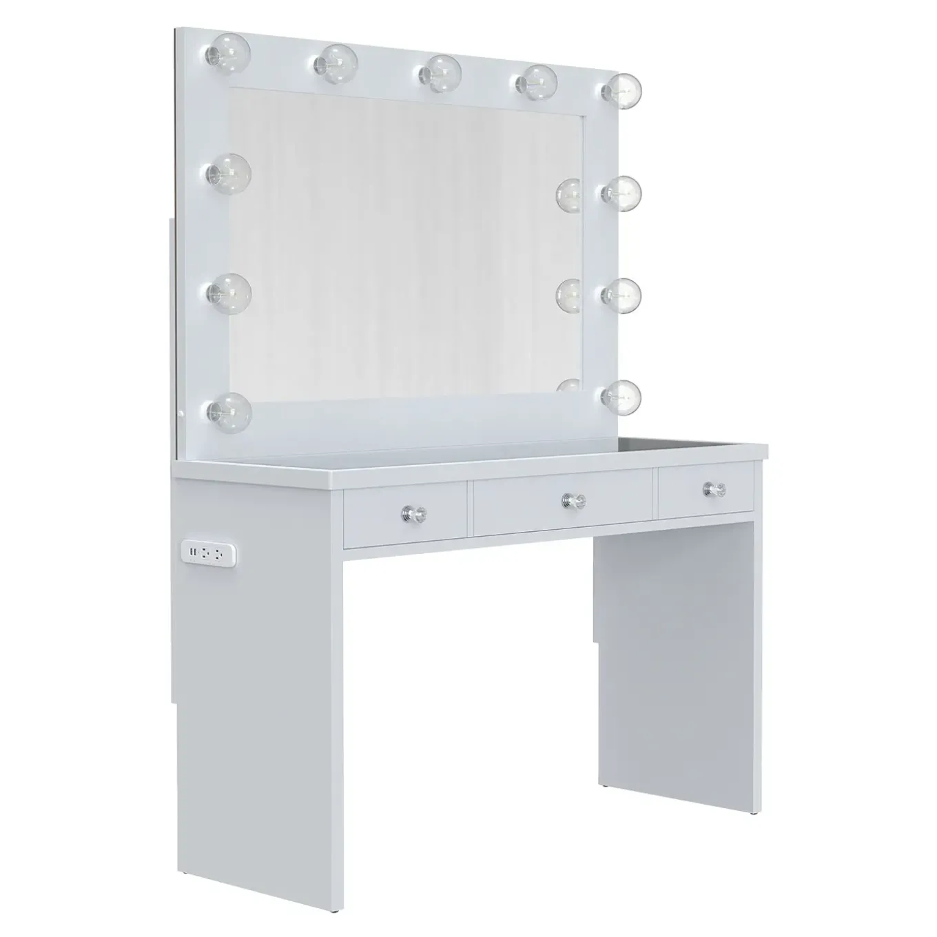 Amelia 3 Drawer Vanity with Lighted Mirror