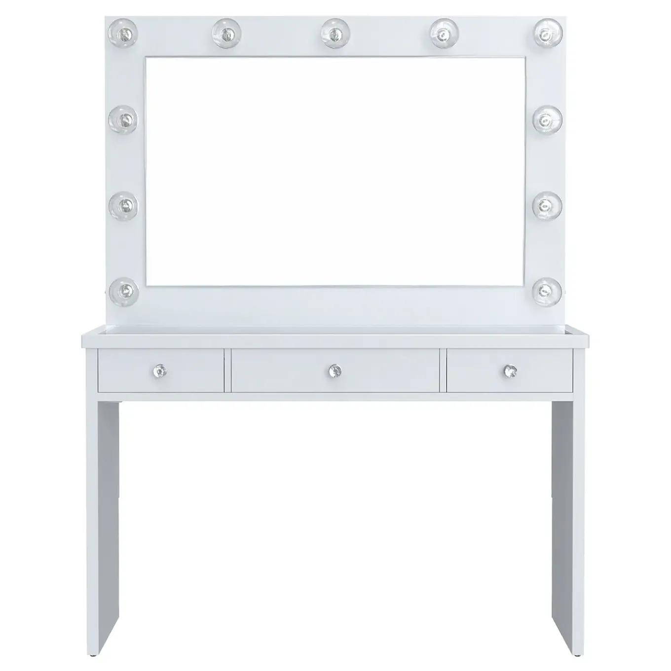 Amelia 3 Drawer Vanity with Lighted Mirror