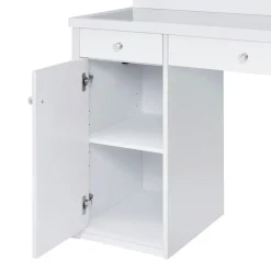 Anisa 7 Drawer Vanity with Lighted Mirror
