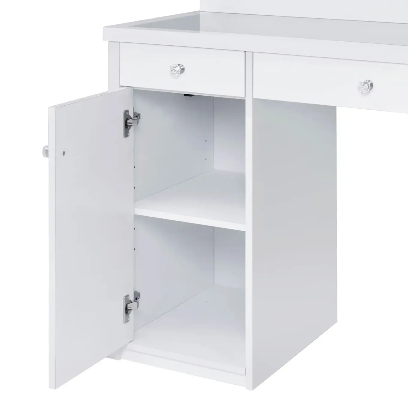 Anisa 7 Drawer Vanity with Lighted Mirror
