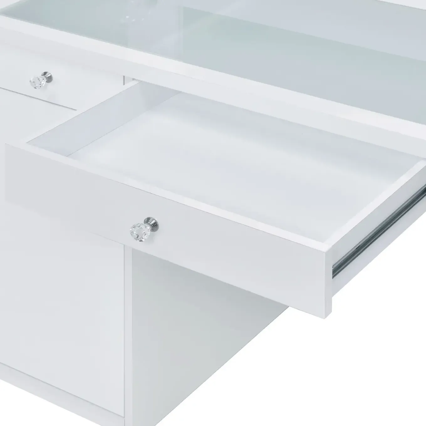 Anisa 7 Drawer Vanity with Lighted Mirror