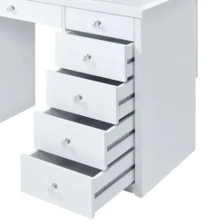 Anisa 7 Drawer Vanity with Lighted Mirror