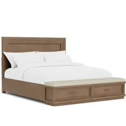 Aspen King Illuminated Storage Bed