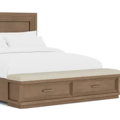 Aspen King Illuminated Storage Bed