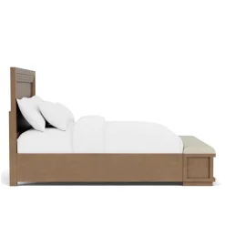 Aspen King Illuminated Storage Bed
