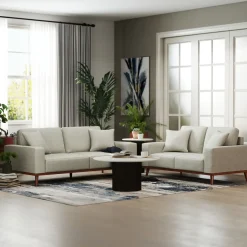 Ava Fabric Living Room Set