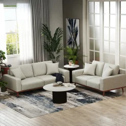 Ava Fabric Living Room Set