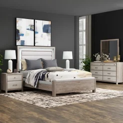Avery Bedroom Set with LED Lighting