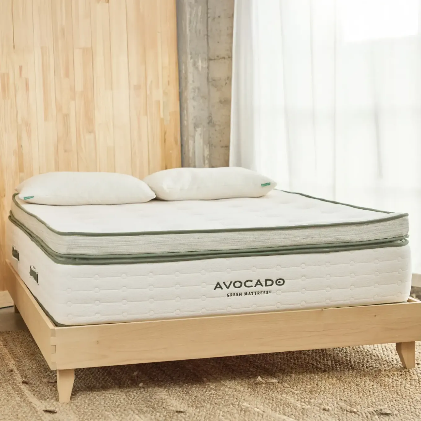 Avocado Green Ultra Plush Twin Mattress