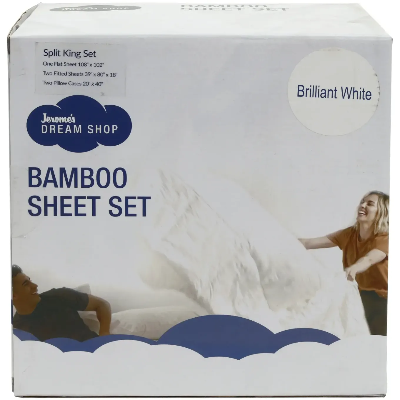 Bamboo Split Eastern King Sheet Set