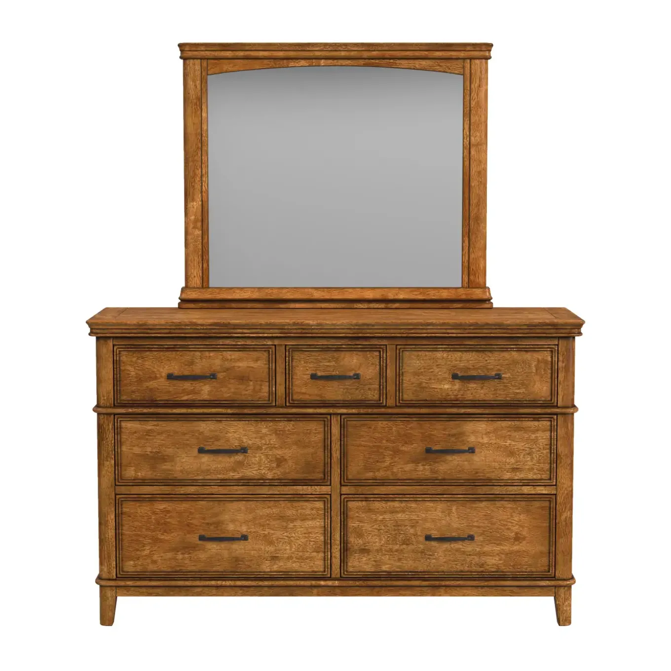 Bandit Storage Bedroom Set-New! Queen Storage Bed, Dresser, Mirror & Nightstand
