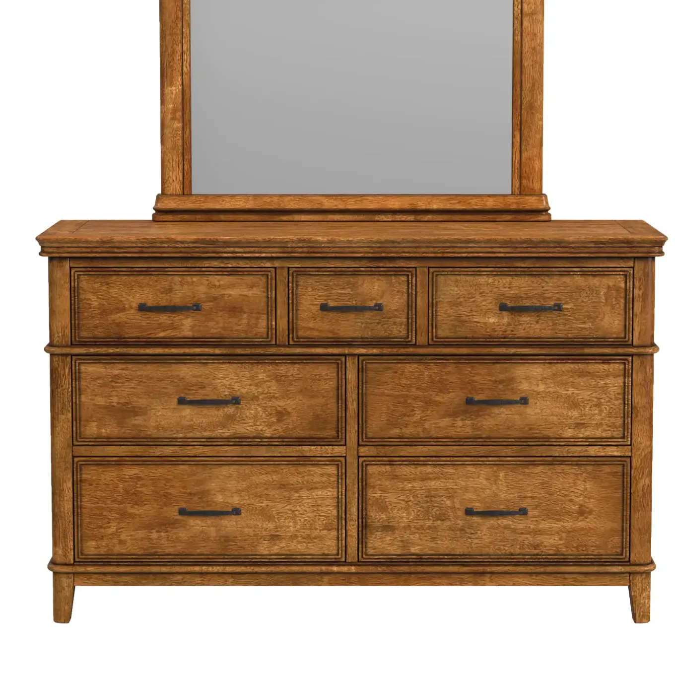 Bandit Storage Bedroom Set-New! Queen Storage Bed, Dresser, Mirror & Nightstand