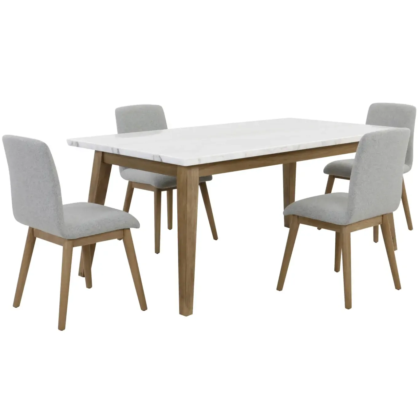 Barclay 5pc Set: Rec Table and 4 Chairs