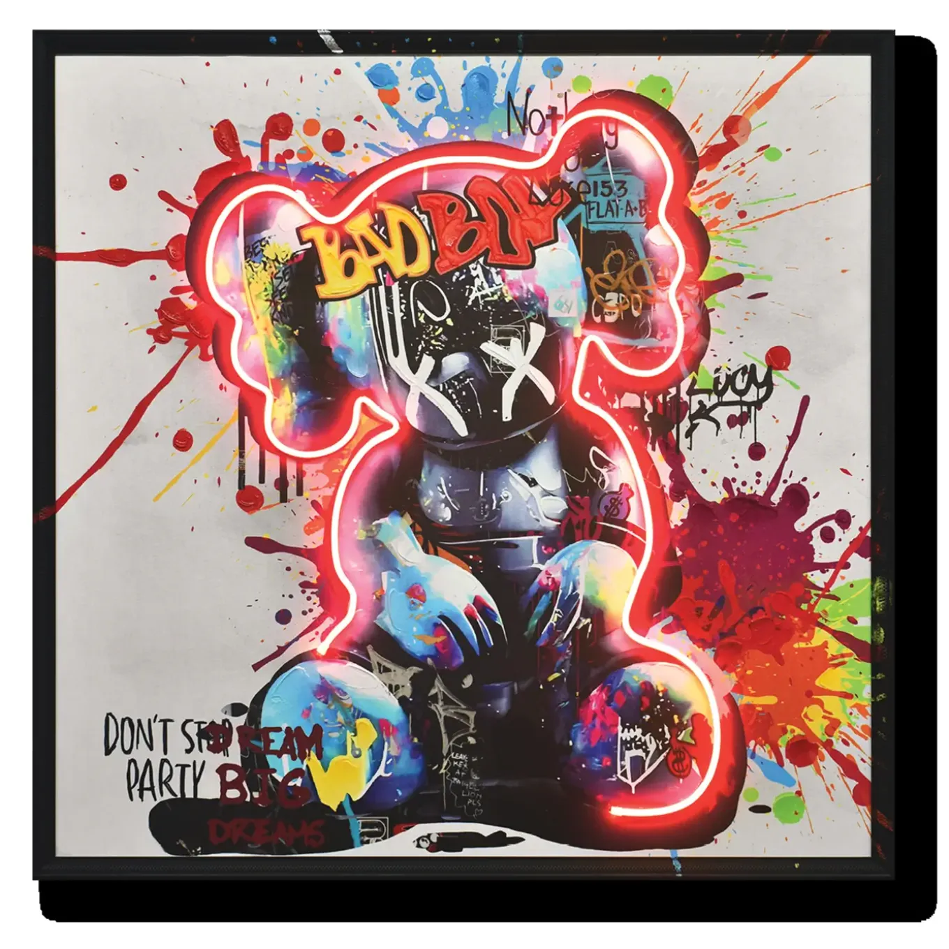Big Dreams w/LED Lights Wall Art