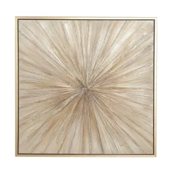 39" Blush Burst Wall Art