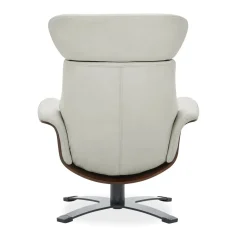 Bowden Swivel Recliner Chair & Swivel Ottoman