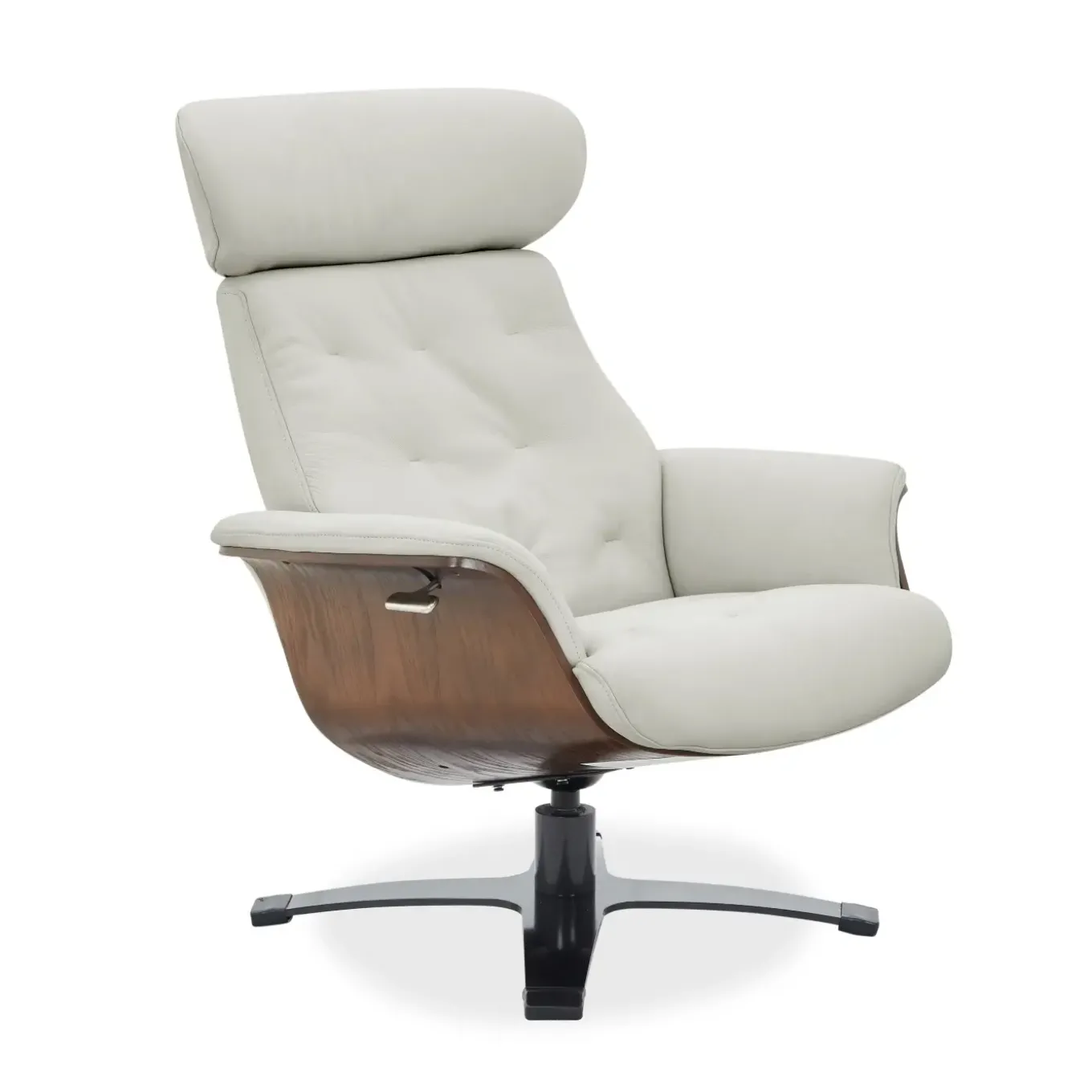 Bowden Swivel Recliner Chair & Swivel Ottoman