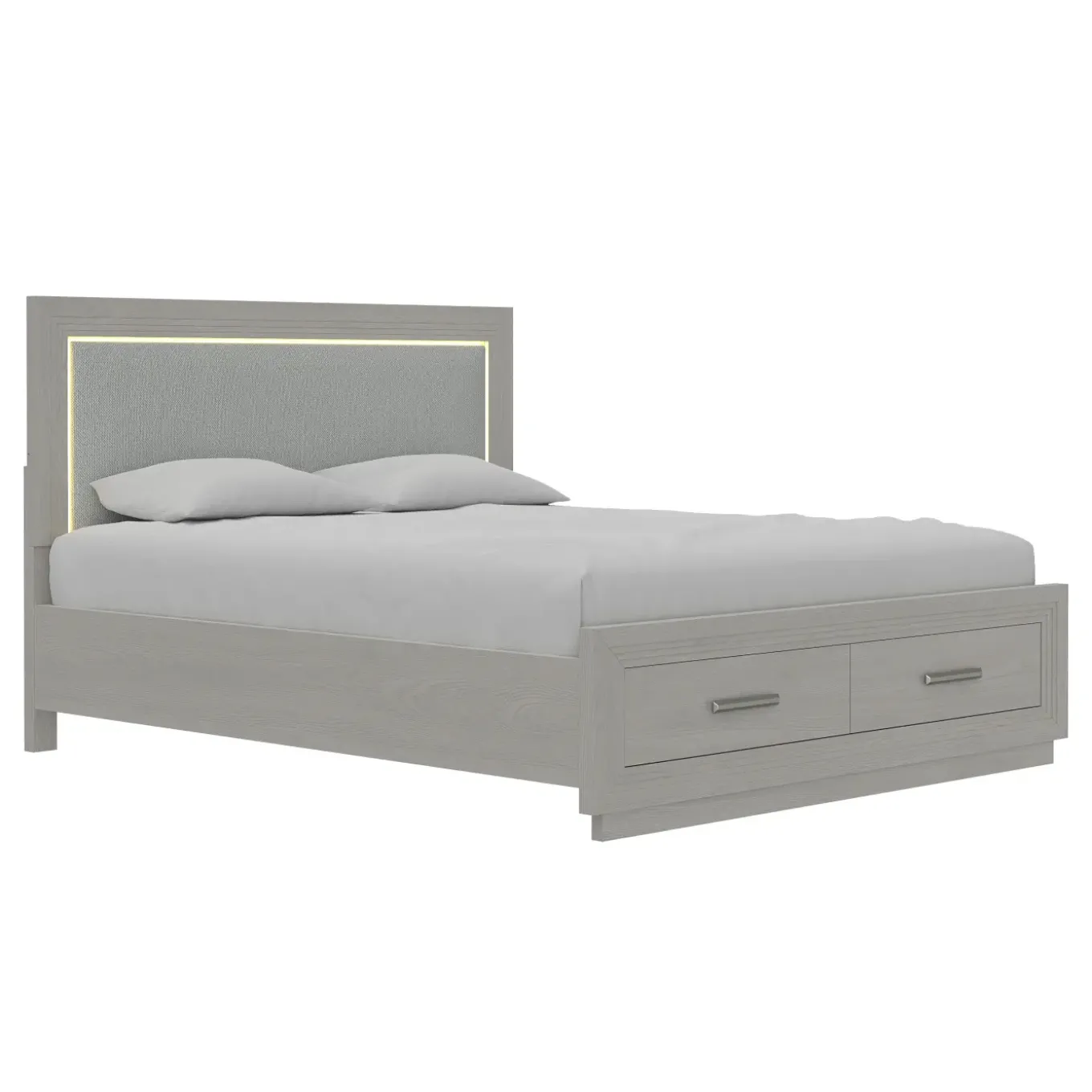 Burbank California King Storage Bed With LED Lights