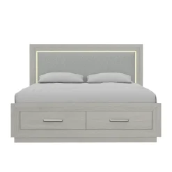 Burbank California King Storage Bed With LED Lights