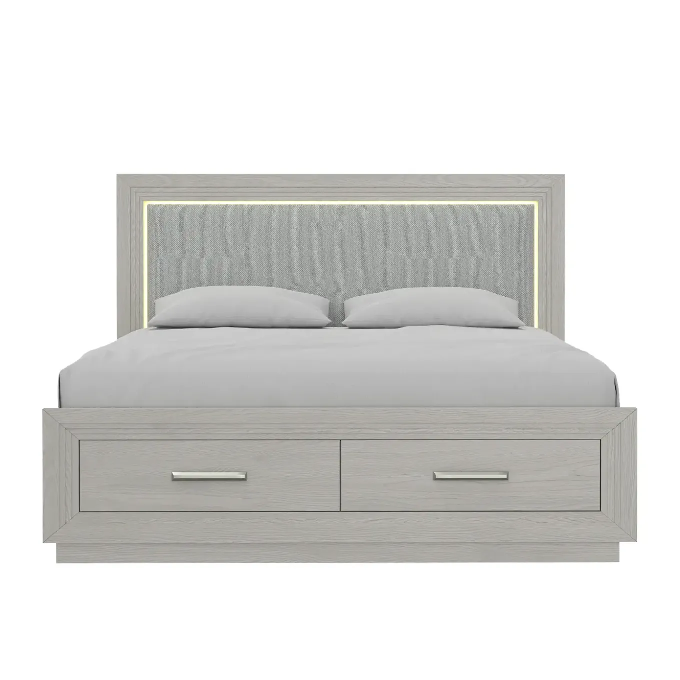 Burbank California King Storage Bed With LED Lights