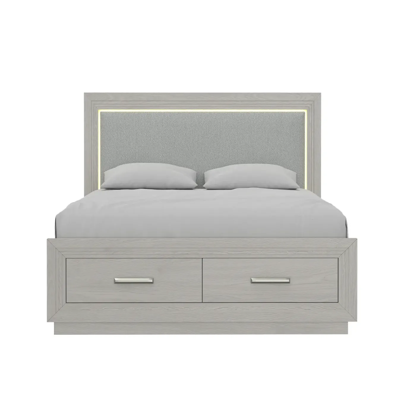 Burbank Queen Storage Bed With LED Lights