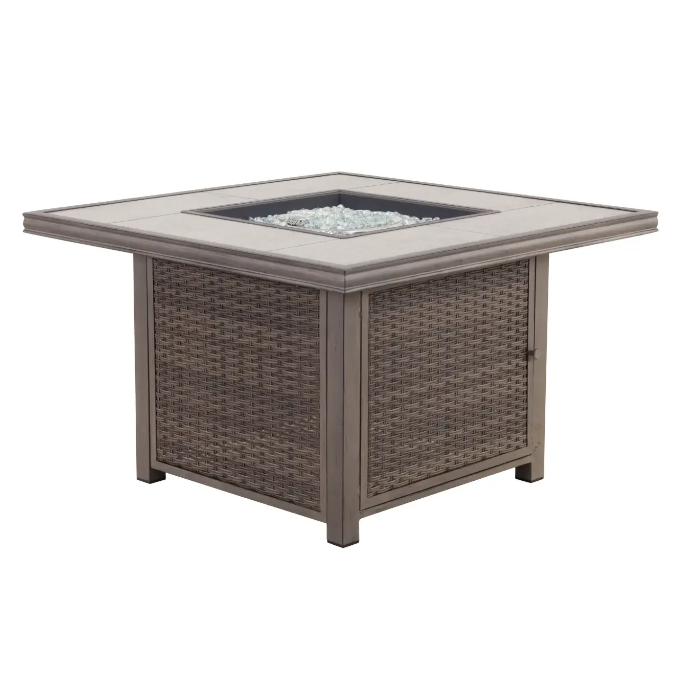 Cabo 5pc Fire Chat: Firepit+4 Lounge Chairs