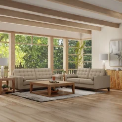 Calvin Living Room Set Tan
