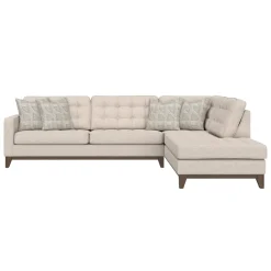 Calvin 2pc Sectional with RAF Chaise