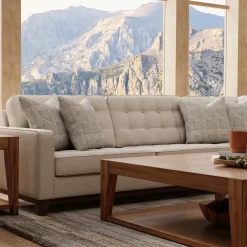 Calvin 2pc Sectional with RAF Chaise