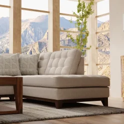 Calvin 2pc Sectional with RAF Chaise