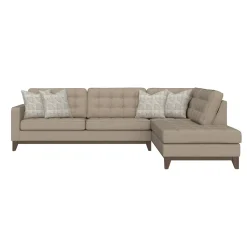 Calvin 2pc Sectional with RAF Chaise