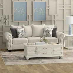 Camberly Living Room Cream Set