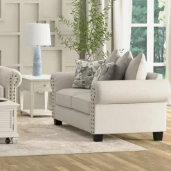 Camberly Living Room Cream Set