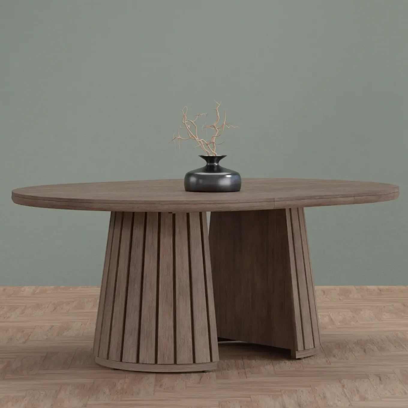 Carnaby Extendable Round Dining Table