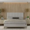 Cascade Channeled Upholstered Bed