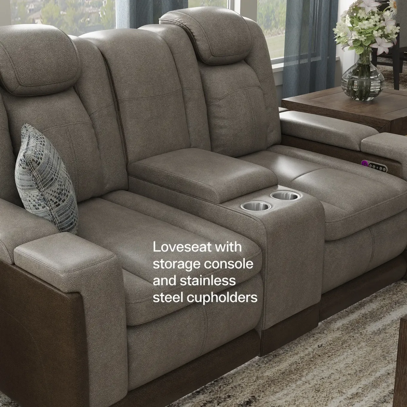 Cinema Buy the Power Reclining Sofa, Get the Power Reclining Loveseat Free