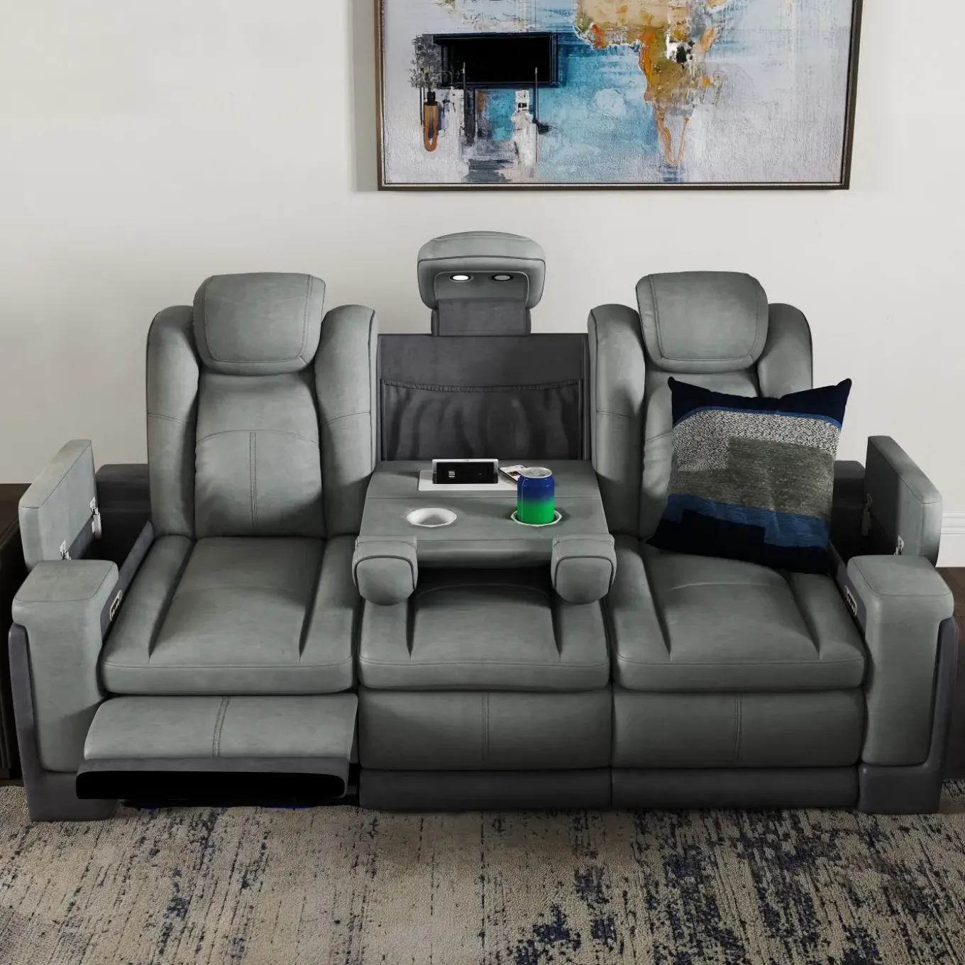 Cinema-New! Buy the Power Reclining Sofa, Get the Power Reclining Loveseat Free