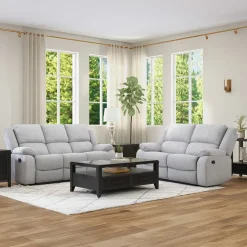 Collin Sofa & Reclining Loveseat