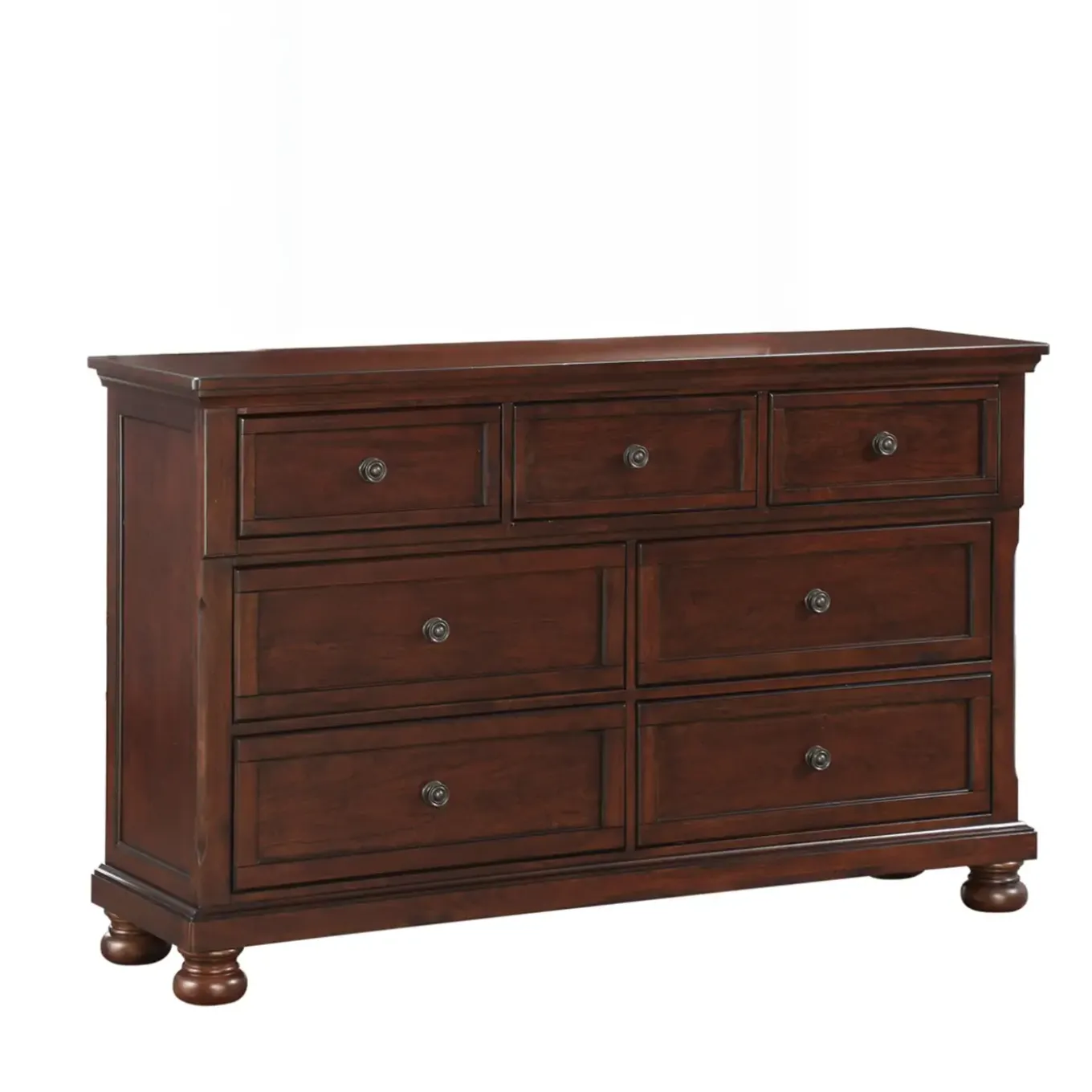 Cortland California King Sleigh Storage Bed, Dresser, Mirror, Nightstand