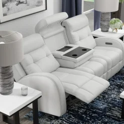 Cosmo Gray Reclining Living Room Set