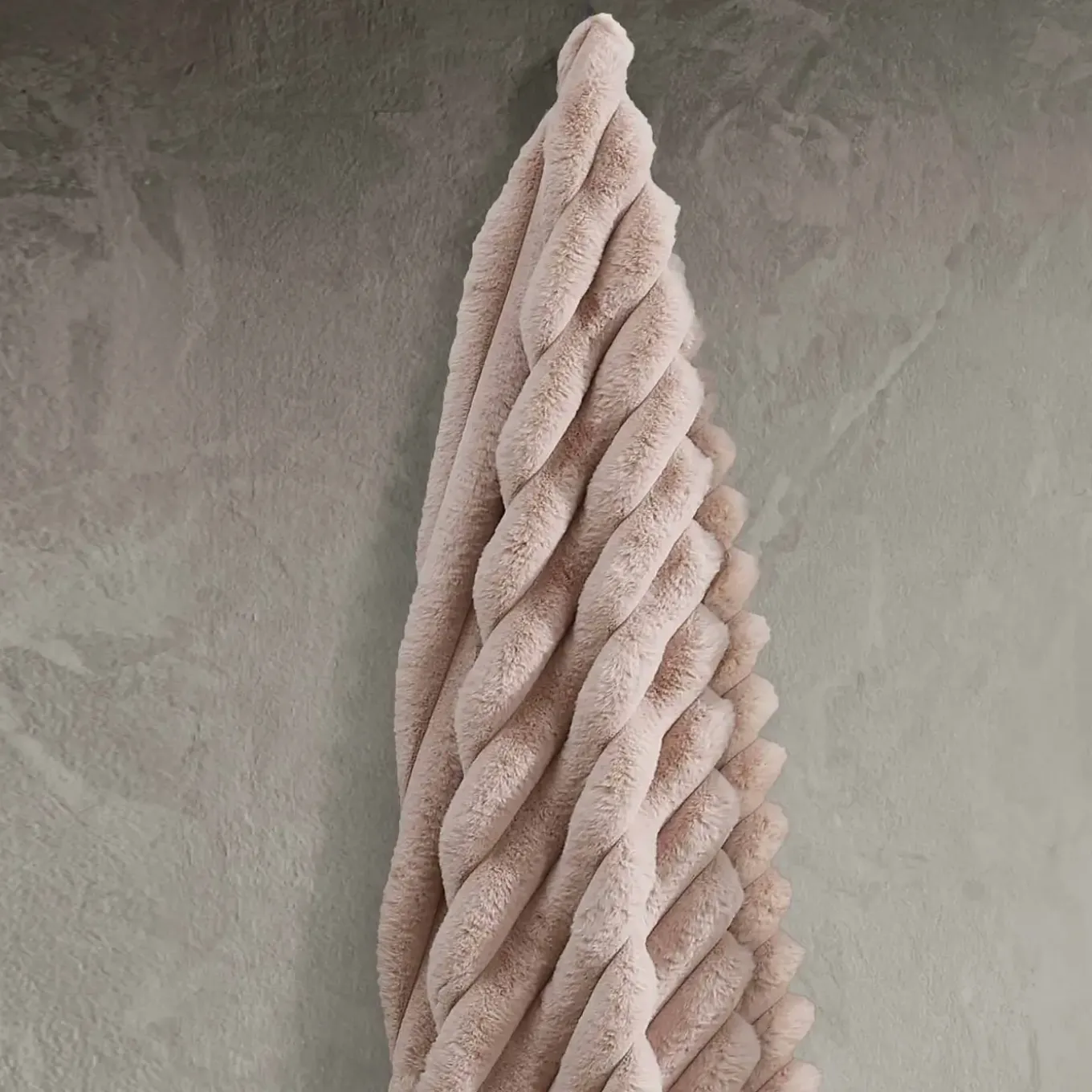 Cottontail Blush Throw Blanket
